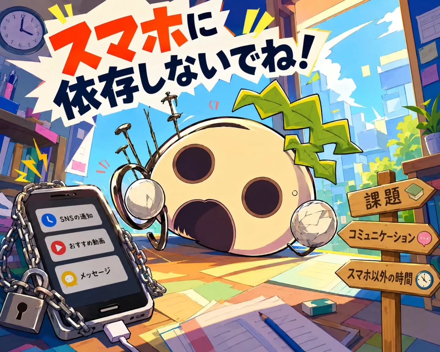 夏休みのスマホ利用にご用心!