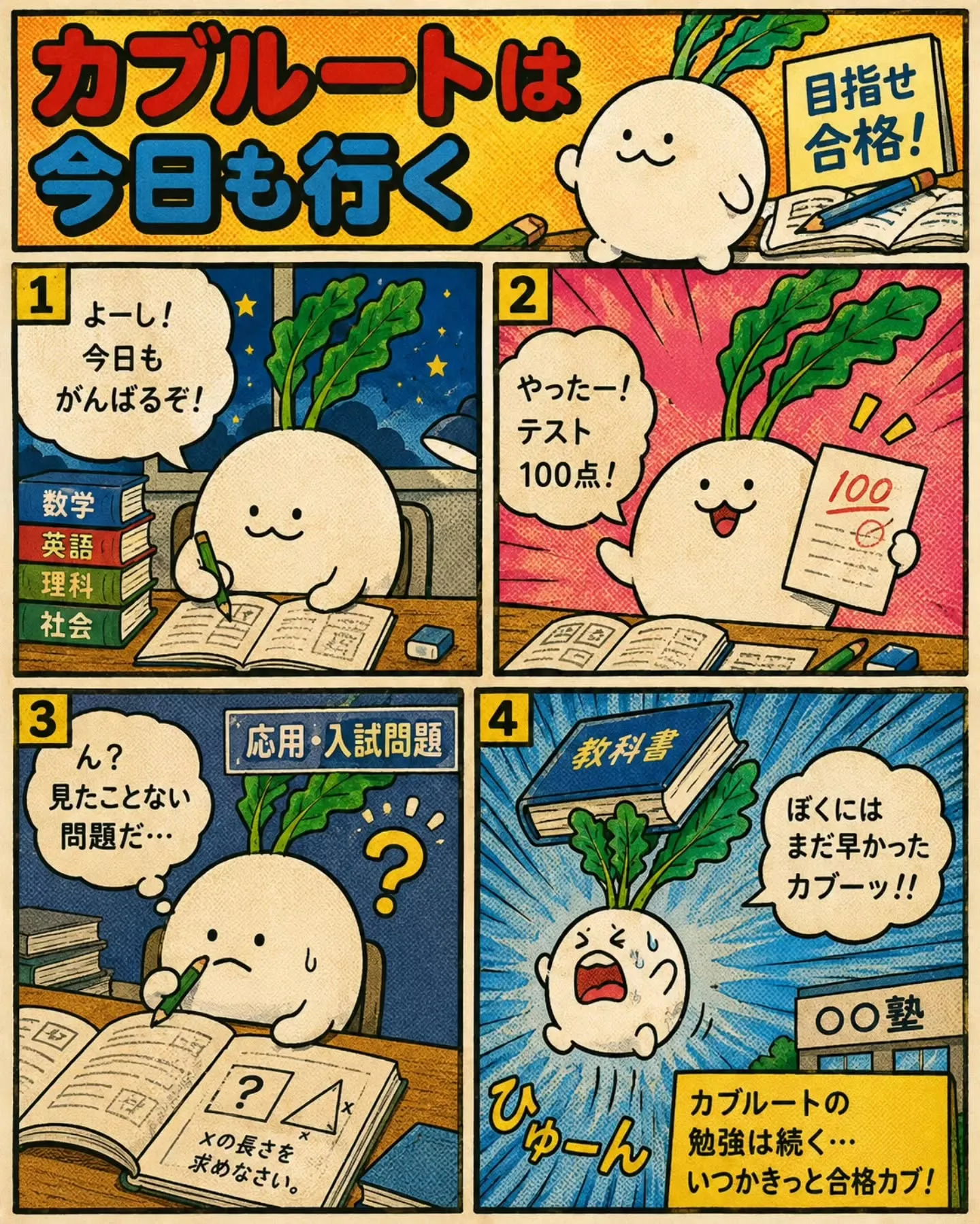 毎日コツコツしていこう!【天王寺の個別指導=学習塾ルート天王...